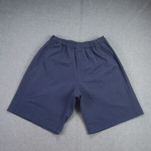 MYLES Shorts Mens Medium Blue‎ Make Moves Standard Drawstring Casual Athletic